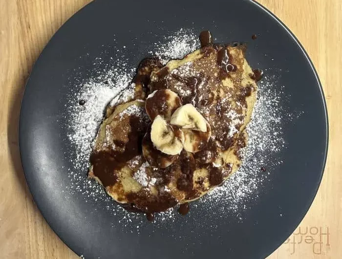 Banános amerikai palacsinta