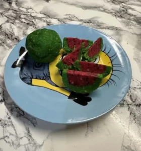 kekszes sütés nélküli dinnye süti