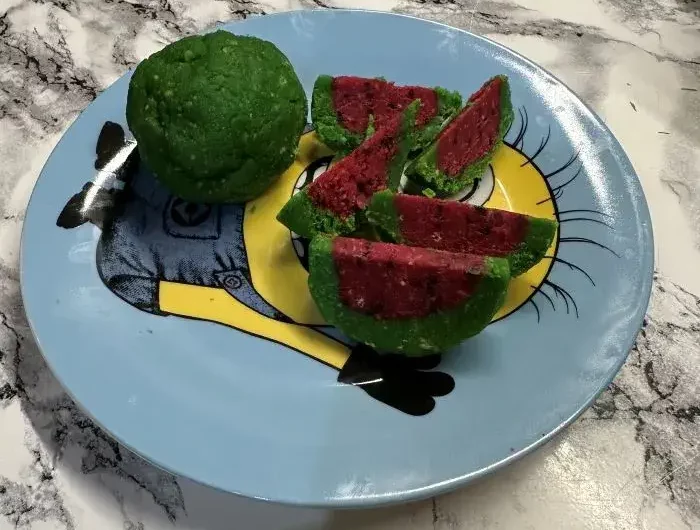 Kekszes sütés nélküli dinnye süti