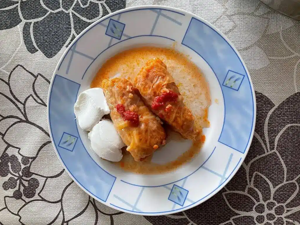töltött káposzta recept