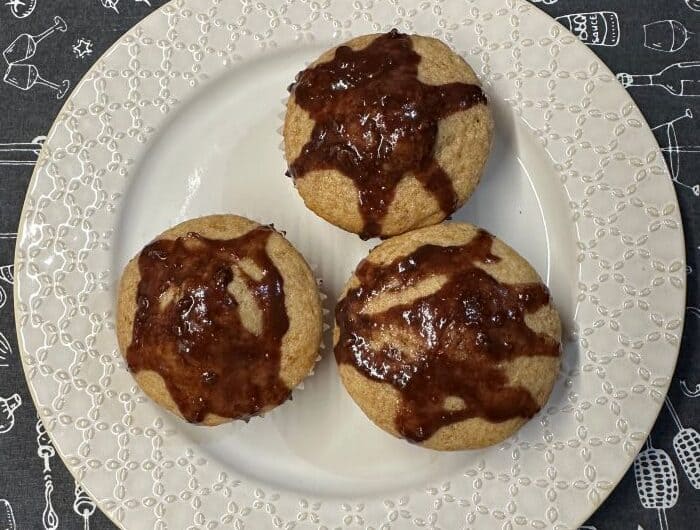 Egyszerű nutellás muffin