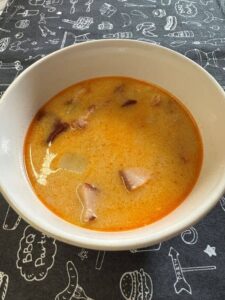 kaszáslé füstölt sült hússal