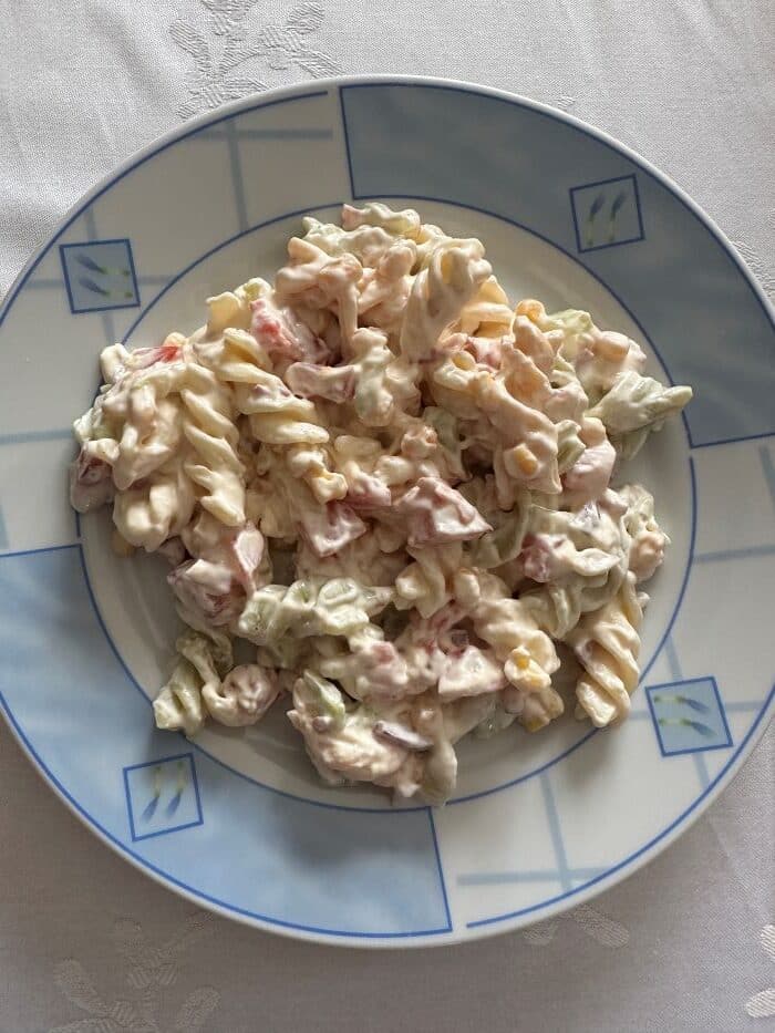 tésztasaláta recept