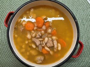 babgulyásleves recept