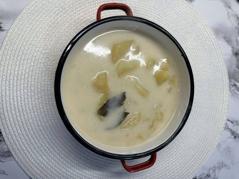 egyszerű krumplifőzelék recept