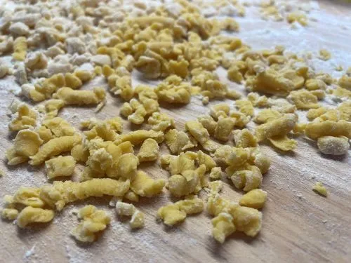 reszelt tészta recept