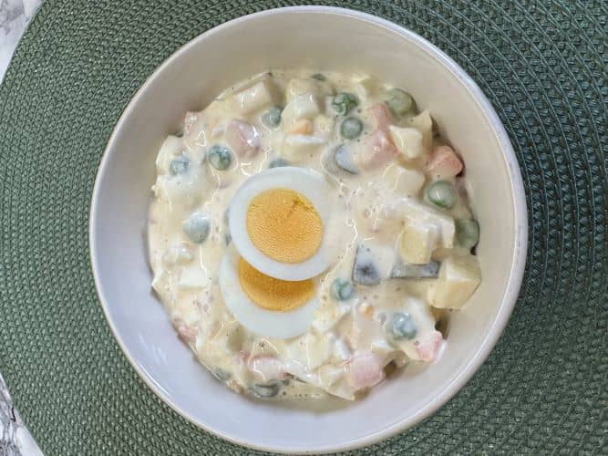 tojásos franciasaláta recept