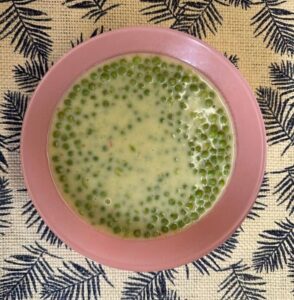 zöldborsófőzelék recept