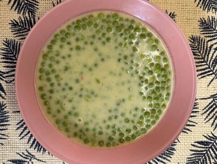 Zöldborsófőzelék