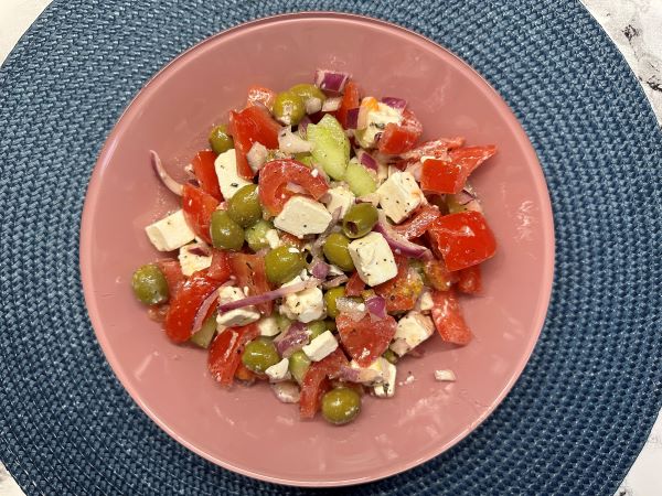 görög saláta recept