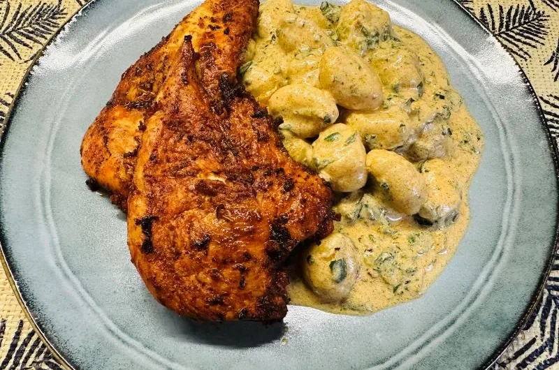 Csirkemell citromos tejszínes gnocchival