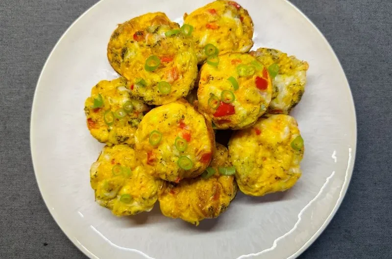 Zöldséges tojásmuffin