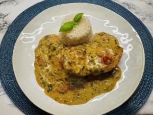 Krémes pesztós csirke recept