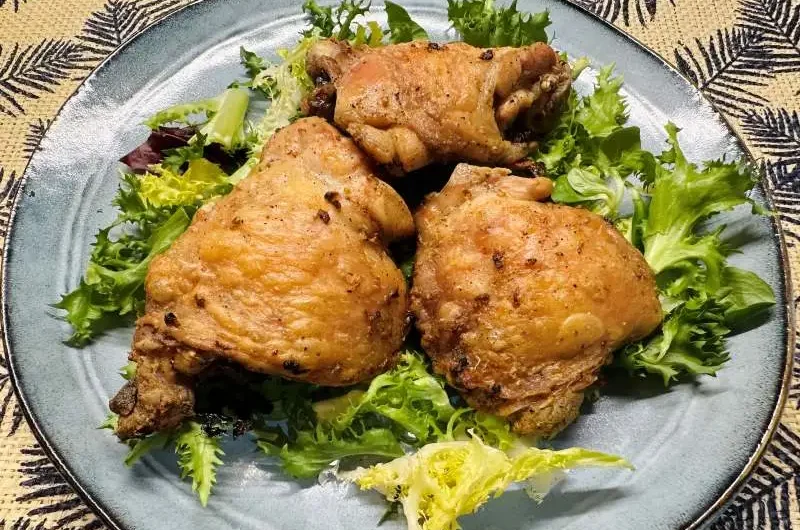 Görög csirkecomb tepsiben