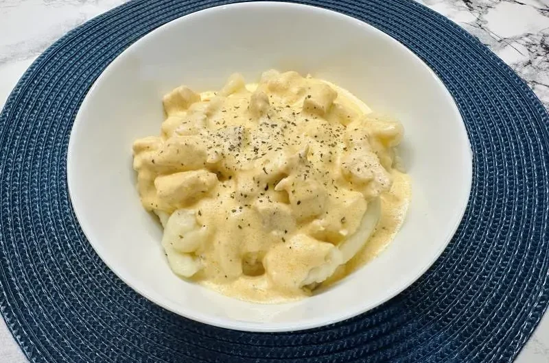 Tejszínes csirkemell ragu