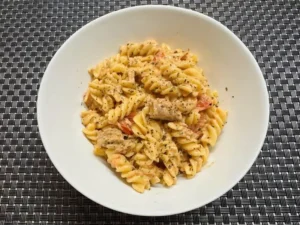 tejszínes tonhalas tészta recept