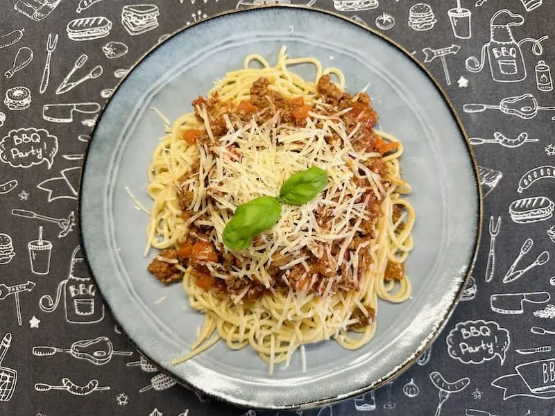 bolognai spagetti recept