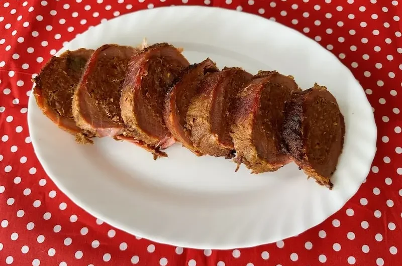 Kolbásszal töltött sertésszűz